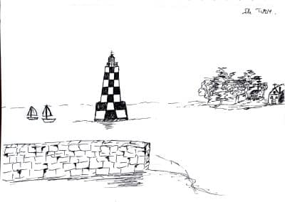 Croquis île tudy